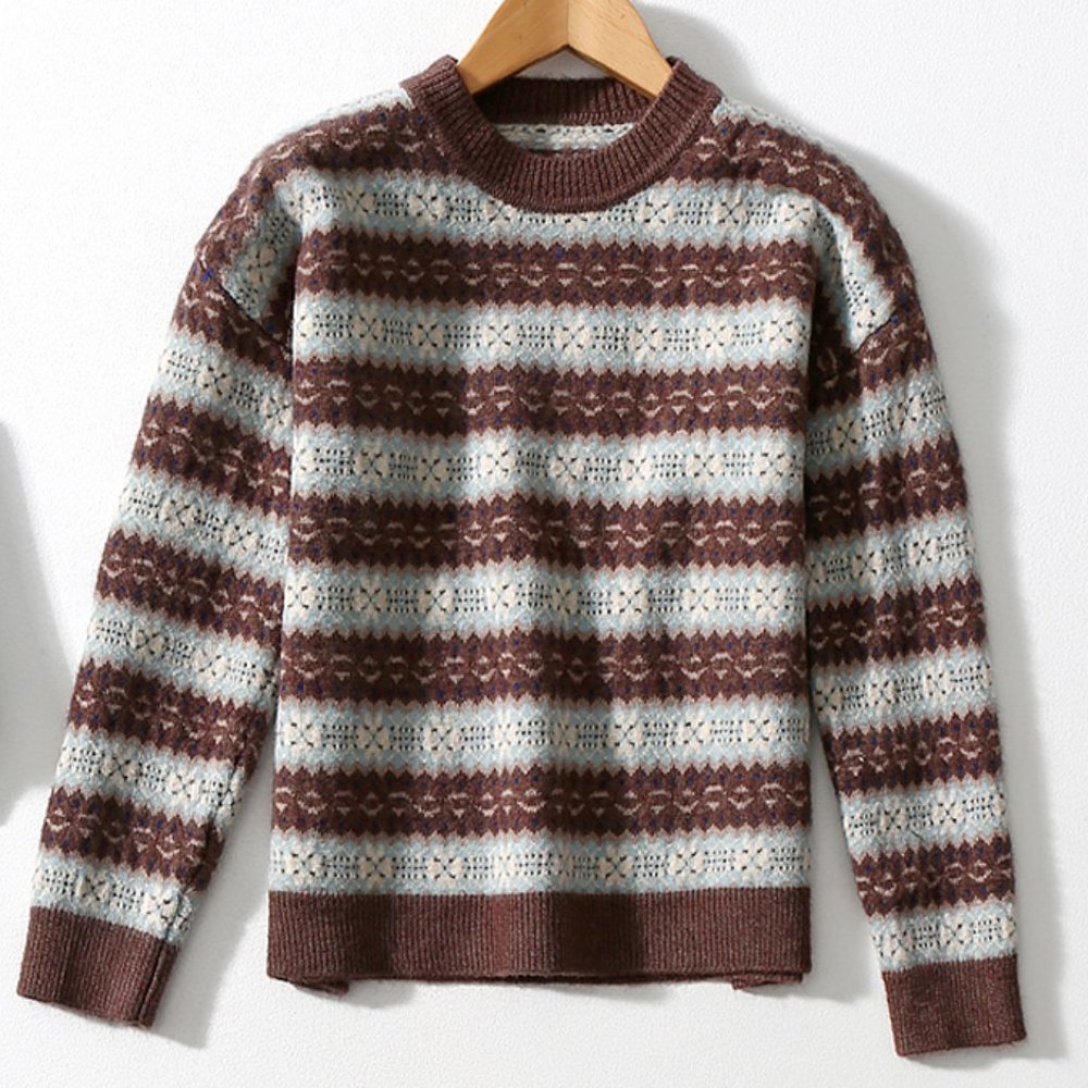 Crew neck sweater for women
